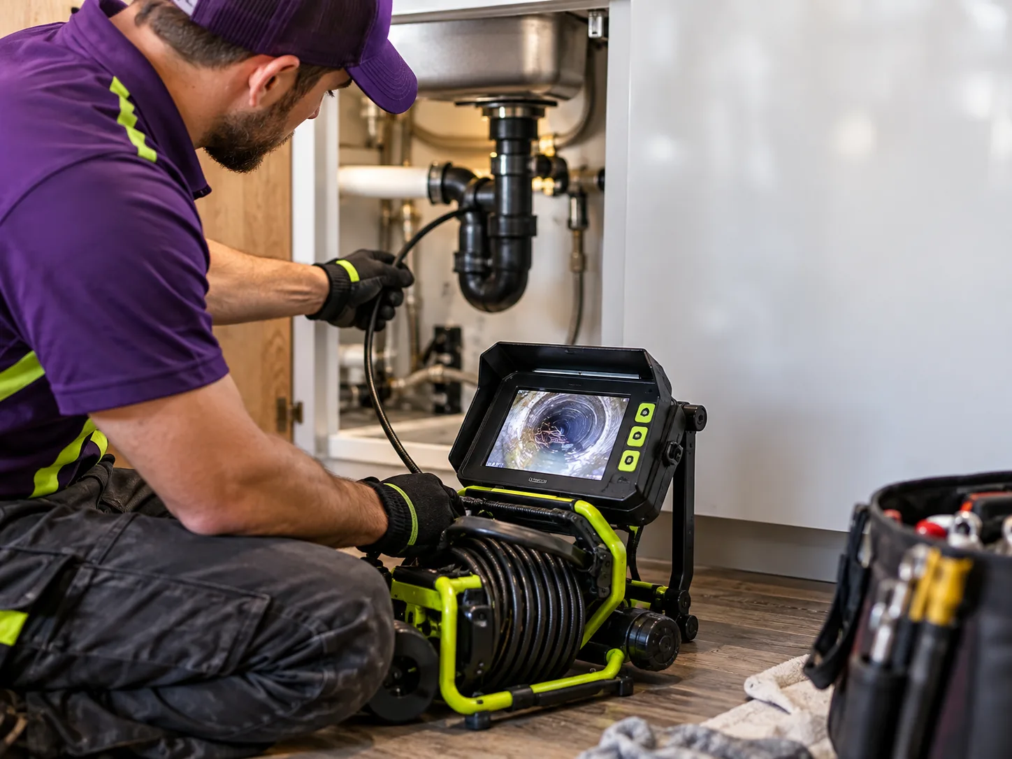 Drain Cleaning company in Palms, MI